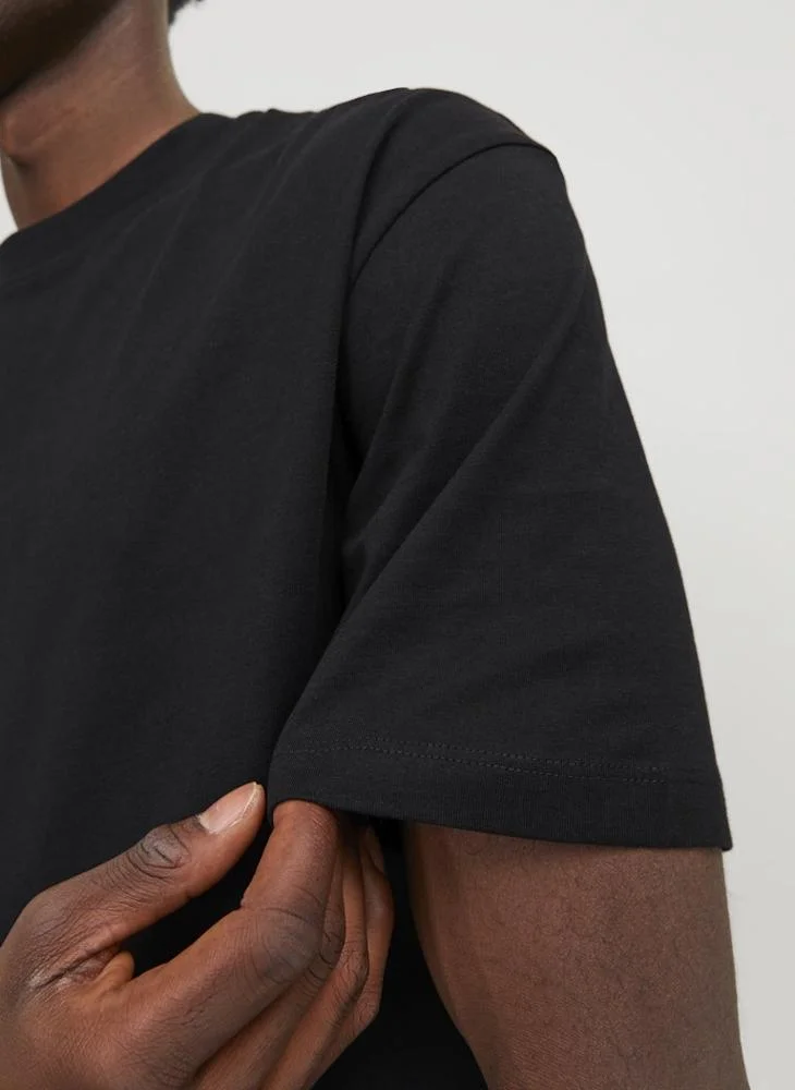 JACK & JONES  Casual Crew Neck Regular Fit T-Shirt for Men | Best Price UAE